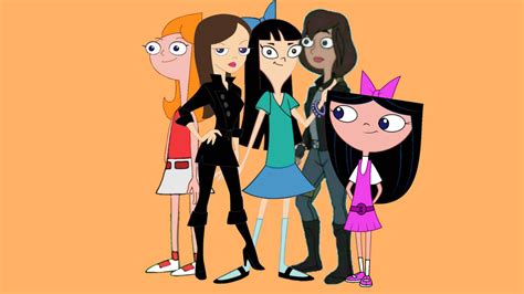 phineas and ferb female characters|More.